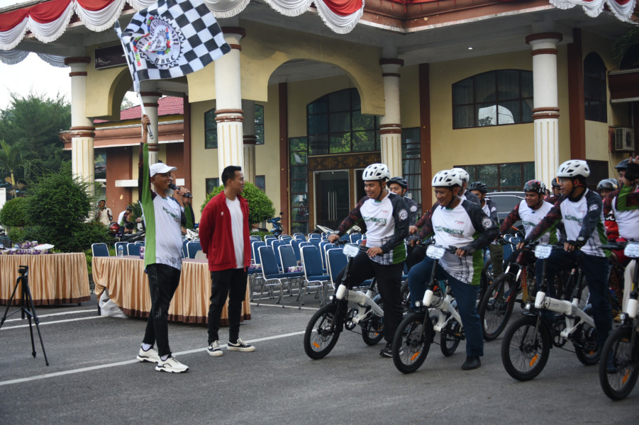 Momen HUT RI ke-78, PT KPI Unit Dumai Gelar Funbike Bersama Forkopimda serta Sambangi Patra Seroja Eco-Edupark