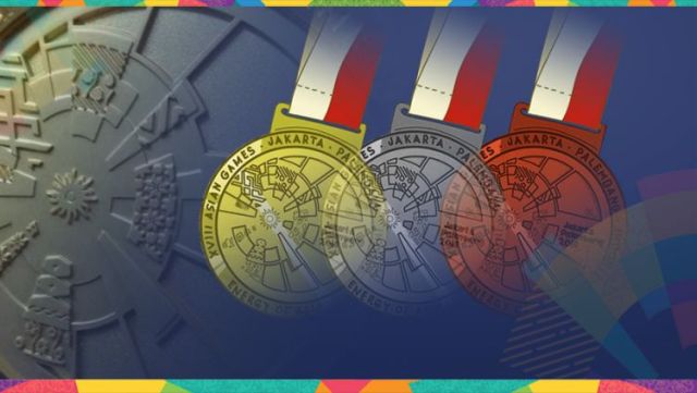 Perolehan Sementara Medali Asian Games 2018