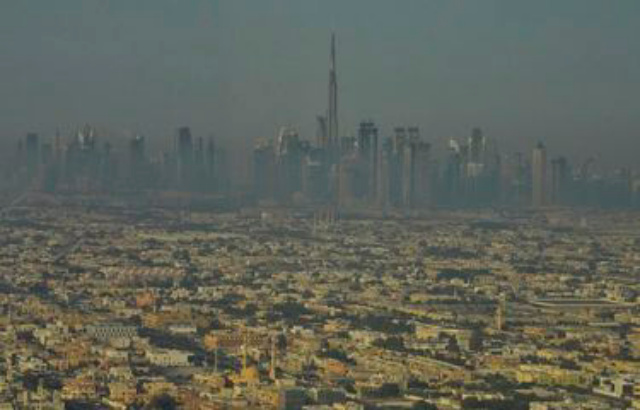 Ketika Burj Khalifa Gedung Tertinggi di Dunia Hilang Ditelan Badai Pasir...