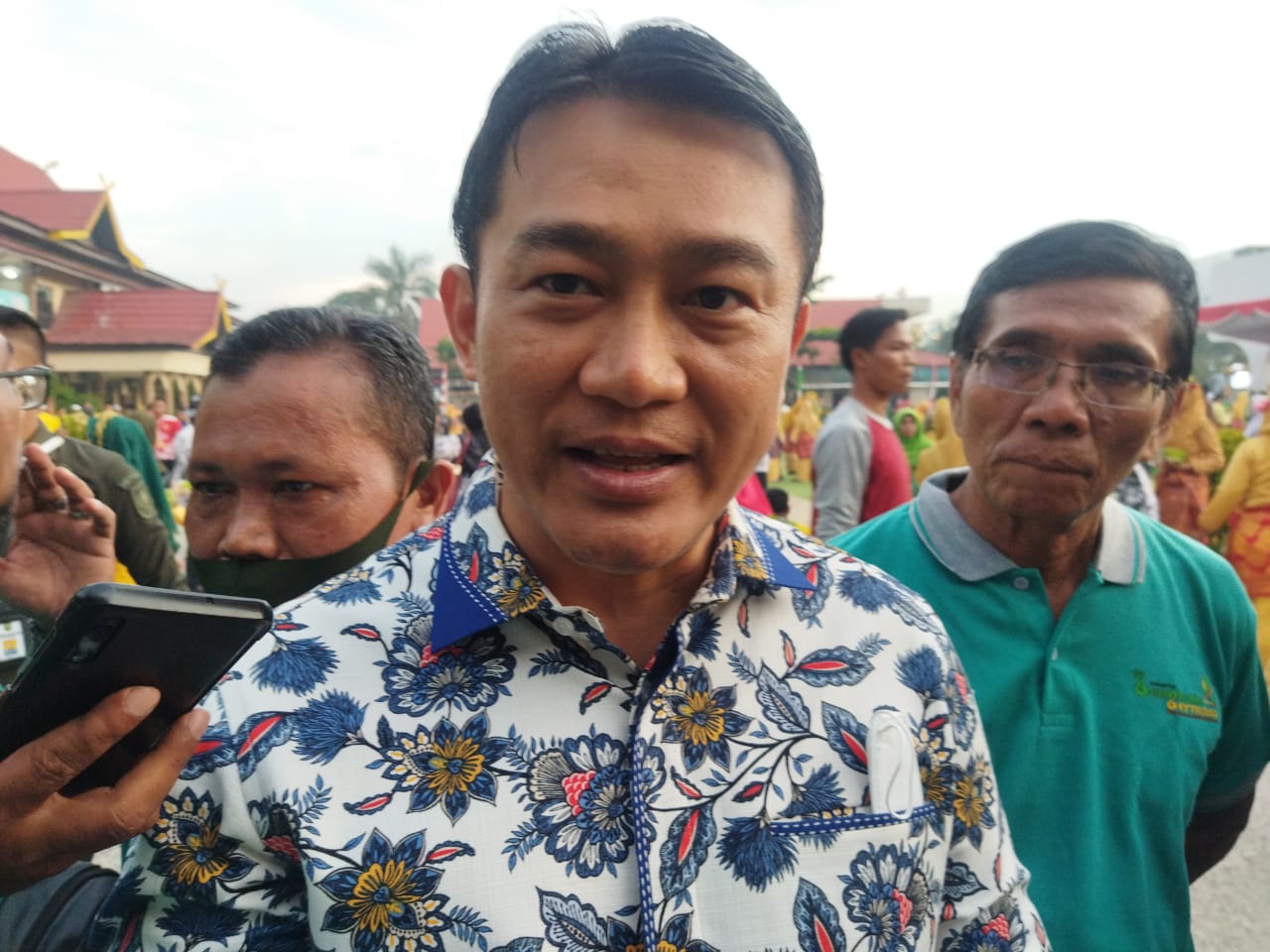 Kerusakan Jalan Rangau, Hardianto Respon Cepat