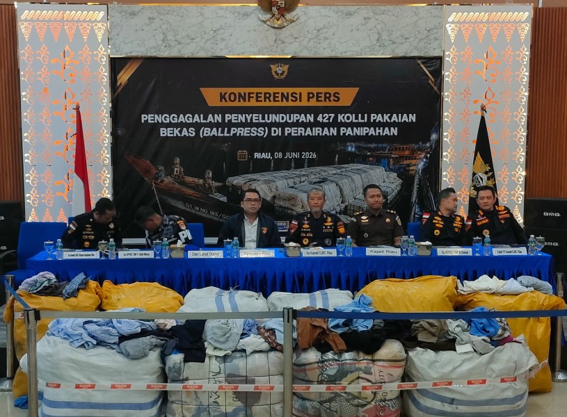 Operasi Laut Jaring Sriwijaya 2026, Bea Cukai Gagalkan Penyelundupan Ball Press