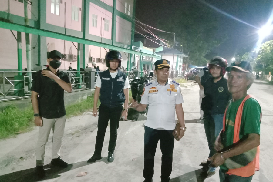 Dishub Dumai Lakukan Pengawasan dan Pengecekaan Juru Parkir di Lima Lokasi
