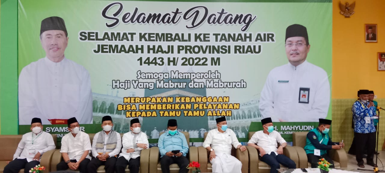 Seluruh Jemaah Haji Rokan Hilir Telah Pulang ke Tanah Air. Ini Kata Bupati Afrizal Sintong