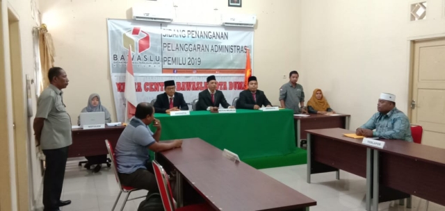 Bawslu Dumai Gelar Sidang Akhir Dugaan Pelanggaran Administratif