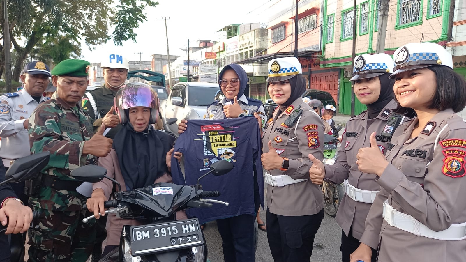 Satlantas Dumai Gelar Kampanye Keselamatan Lalulintas