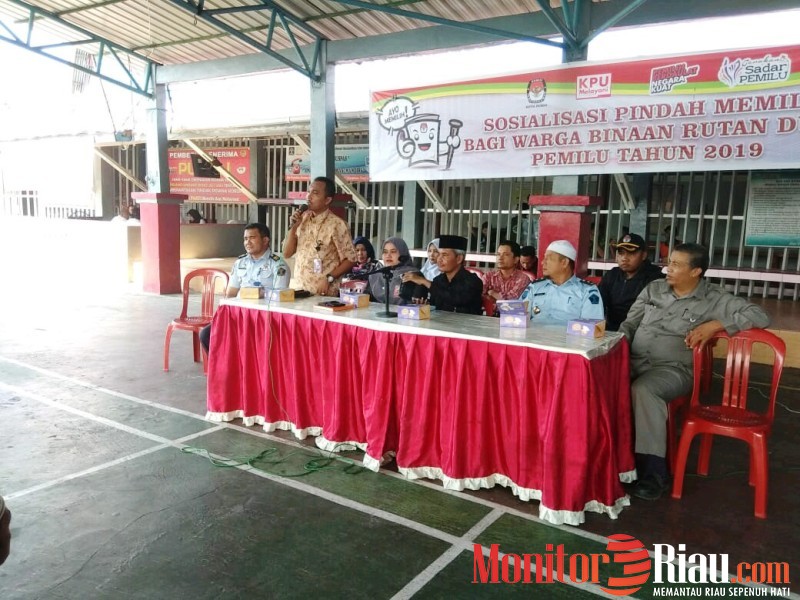 KPU Dumai Sosialisasi Memilih di Rutan Klas II B Dumai