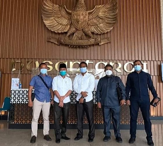 APBD Rohil Minim, Bupati Afrizal Sintong Konsultasi Dengan Anggota DPR-RI