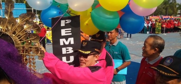 Wako Dumai Buka O2SN dan FLSN Tingkat SD dan SMP