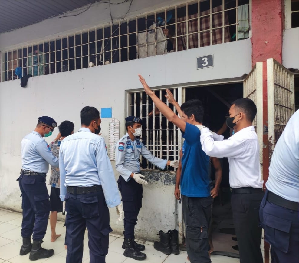 Berantas Narkoba, Rutan Dumai Bersinergi Dengan Polres