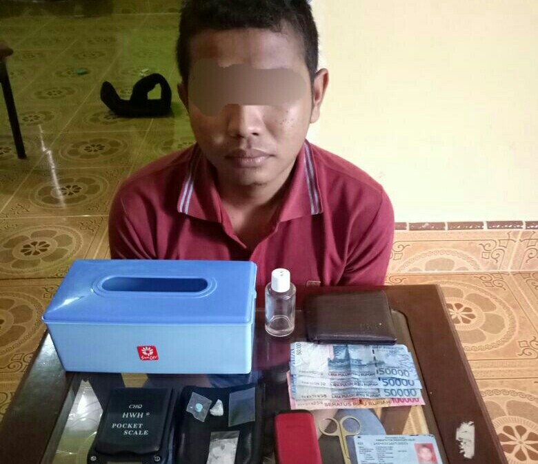 Ultah Ke-24, Mahasiswa di Inhil Kedapatan Transaksi Shabu-shabu