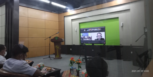 Pandemi Covid-19, Ratusan Perangkat Desa di Inhil Ikuti Pelatihan Jurnalistik secara Virtual