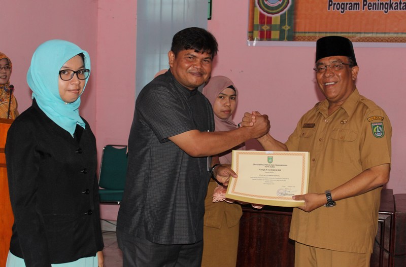 Kadisnakertrans Dumai Tutup Pelatihan Boiler dan Welder