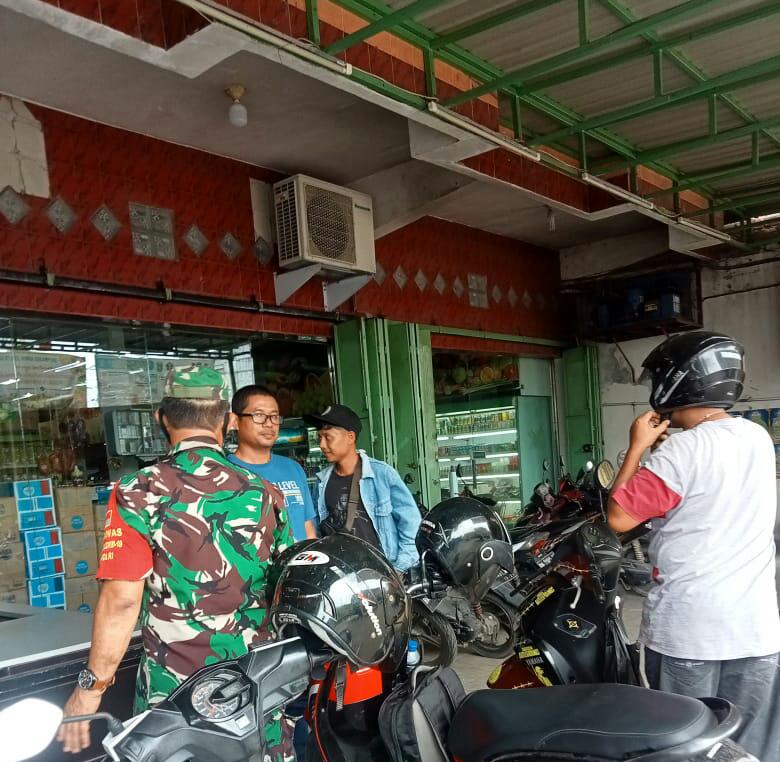 Giat Pencegahan Covid-19 Oleh Sertu Heriyanto