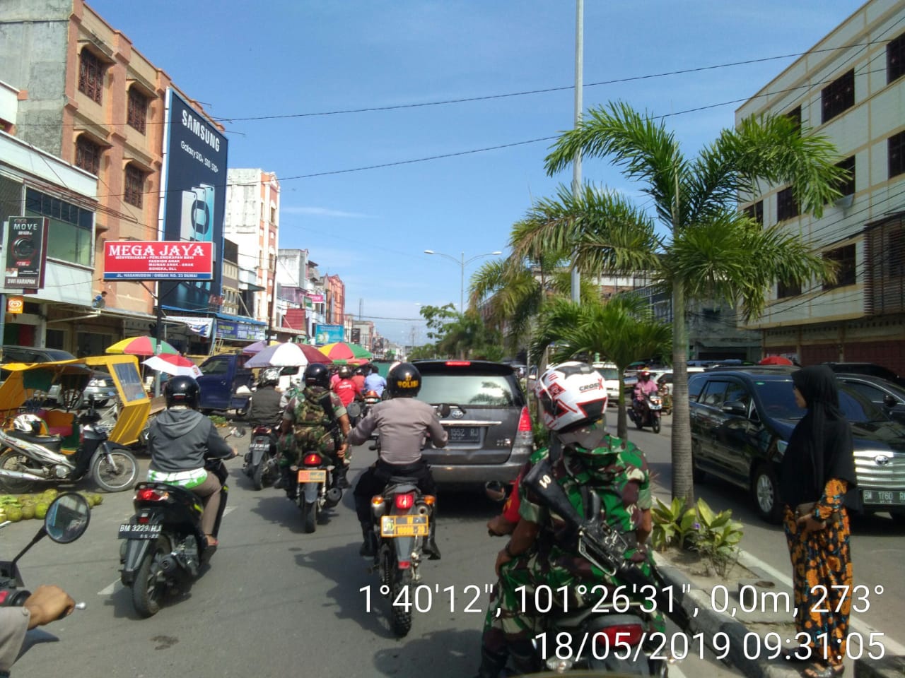 Kodim 0320/Dumai dan Polres Dumai Patroli Bersama Untuk Menjamin Kota Dumai Kondusif