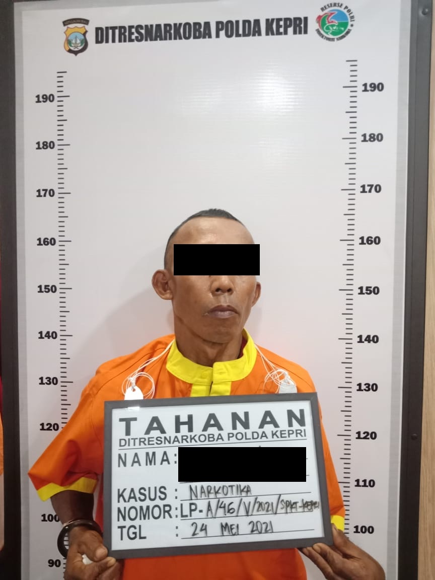 Polda Kepri Berhasil Amankan Seorang Tersangka Tindak Pidan Narkotika
