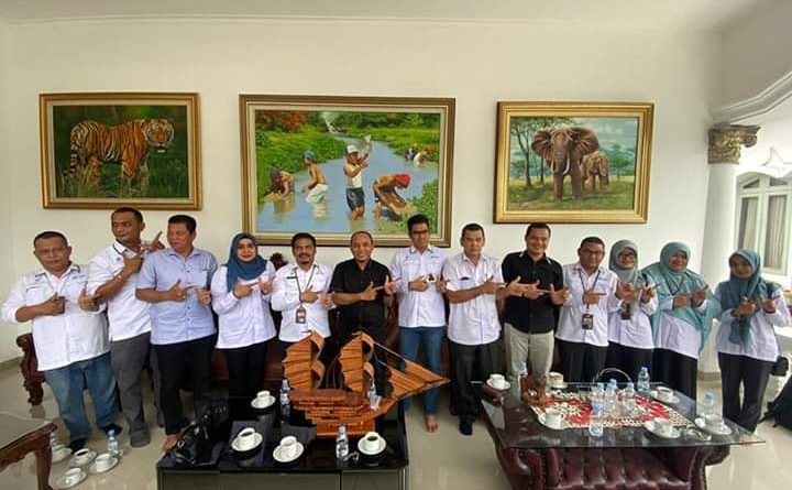 Bupati Labuhanbatu dan BPS Bekerjasama Melaksanakan Sensus Penduduk Secara Online Ditahun 2020