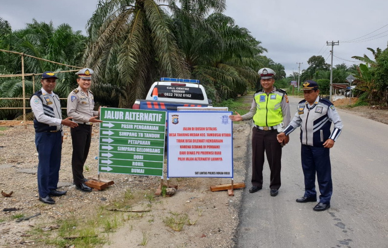 Jelang Natal dan Tahun Baru, Ini yang Dilakukan Satlantas dan Dishub Rohul