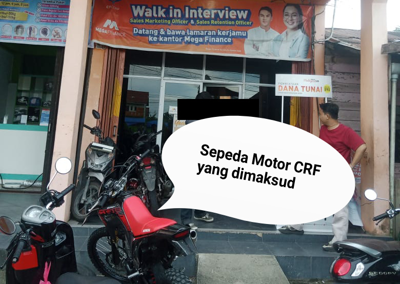 Mega Finance di Tembilahan Terpaksa Dilaporkan ke Polisi