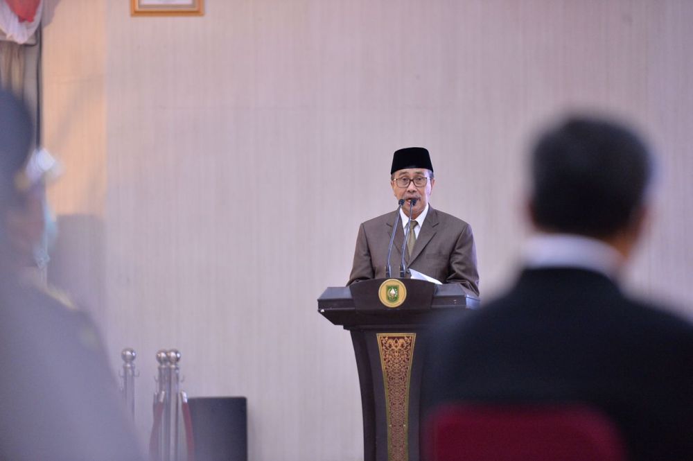 Lengkapi Berkas-berkas, Syamsuar Minta CPNS Harus Tetap Patuhi Protokol Kesehatan