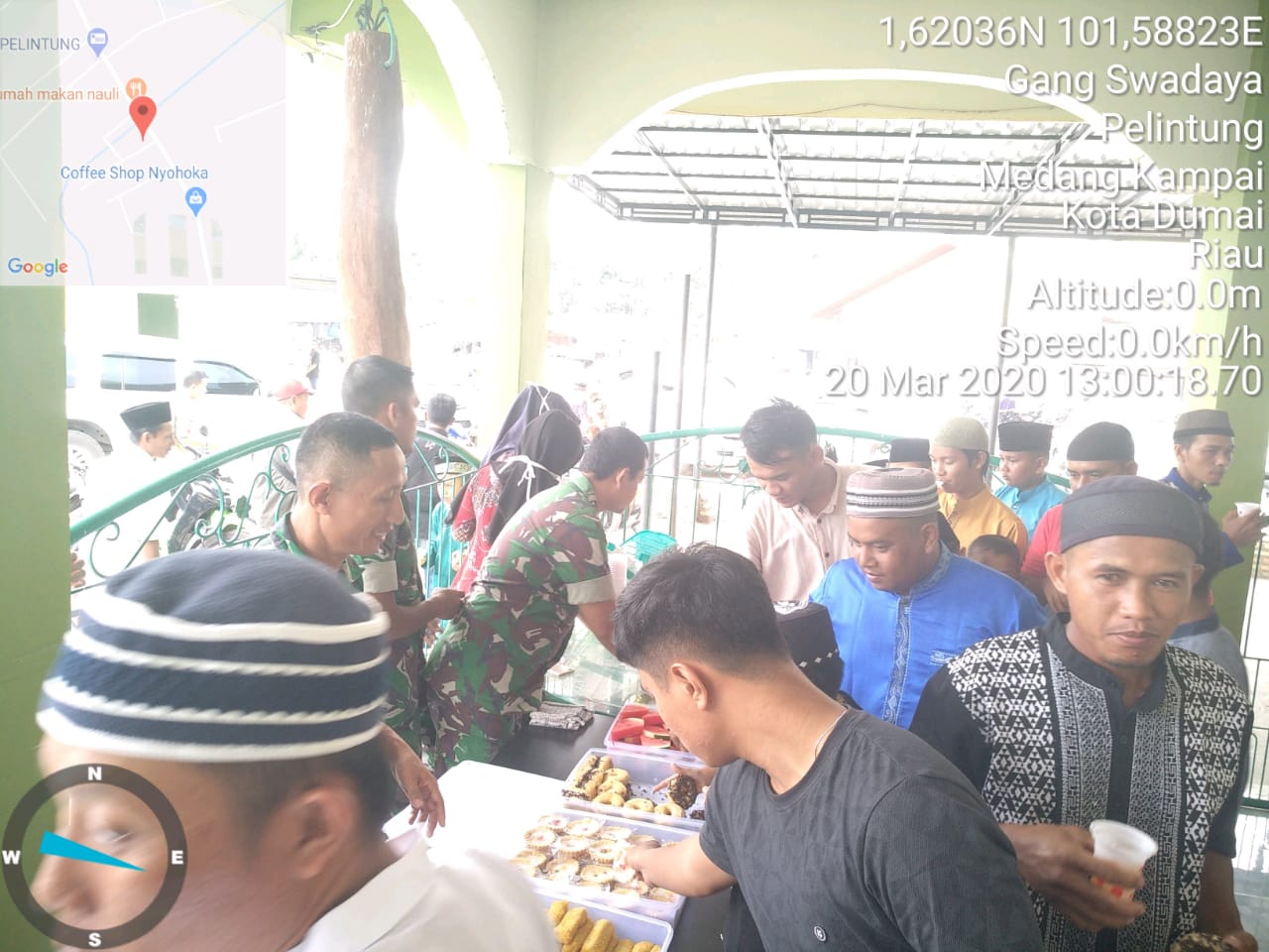 TMMD ke 107, Satgas Laksanakan Kegiatan Jum'at Barakah