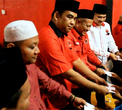 PDI-P Rohul Gelar Buka Bersama dan Santuni Anak Yatim