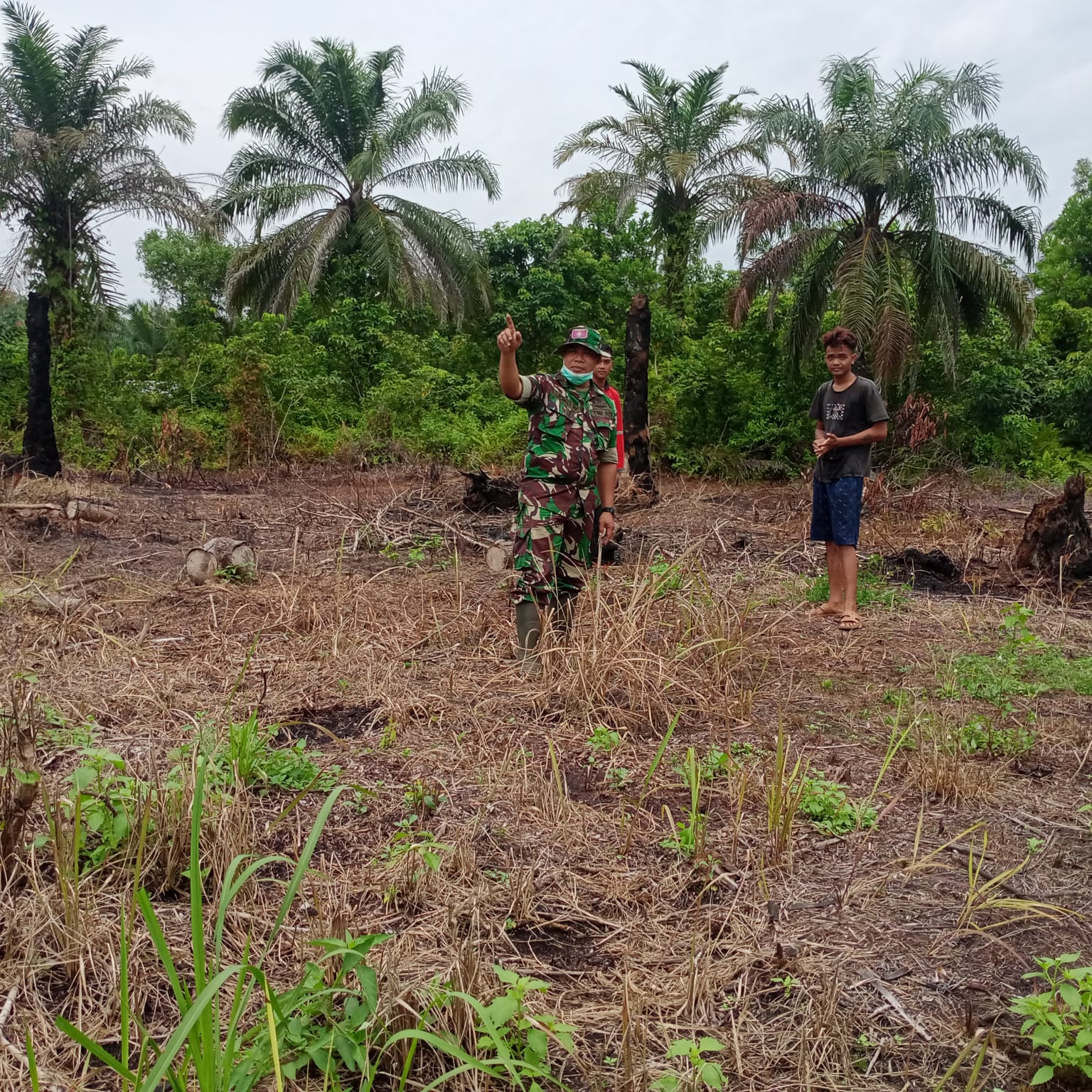 Pencegahan Karhutla Oleh Pelda Joko