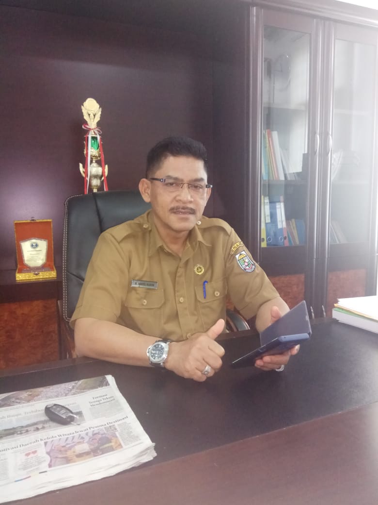 BNNK Pelalawan Laksanakan Tes Urine Bagi 1500 ASN