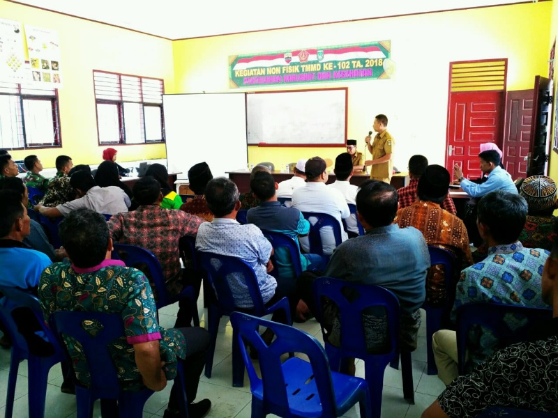 KPH Dumai Bekerjasama dengan Satgas TMMD adakan Penyuluhan Karhutla
