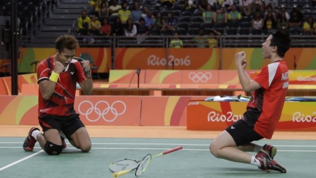 Bravo...!!! Pasangan Ganda Campuran Indonesia, Tontowi/Liliyana Persembahkan Emas Pada 17 Agustus