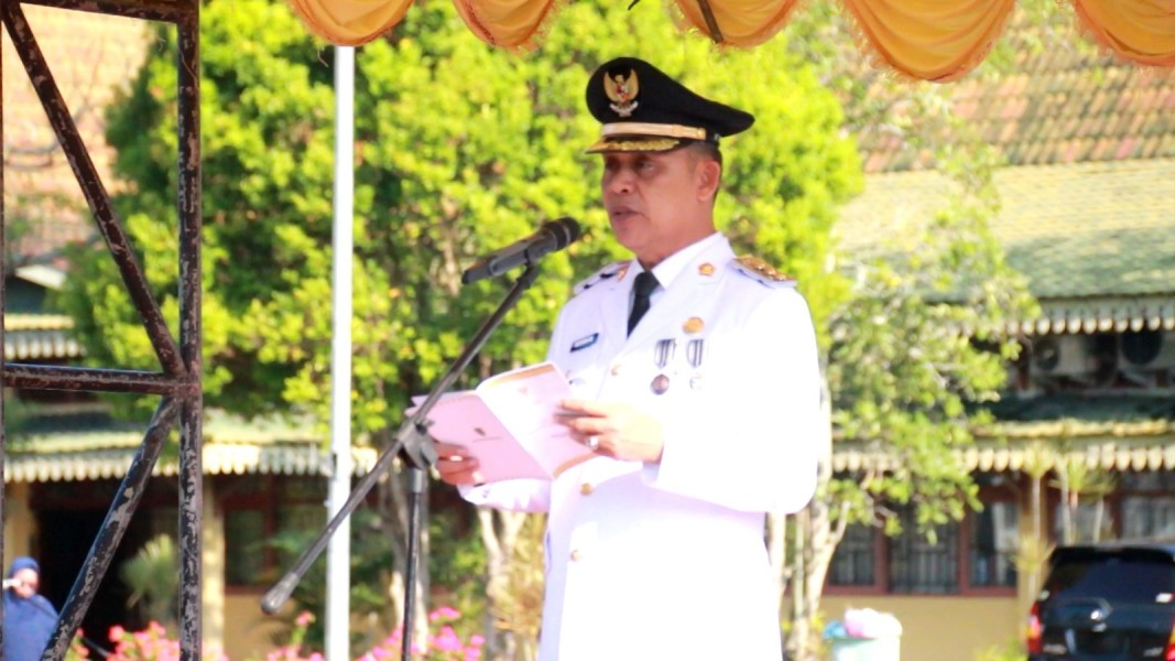 Bupati Inhil Pimpin Upacara Hari Otonomi Daerah ke-30 Tahun 2026