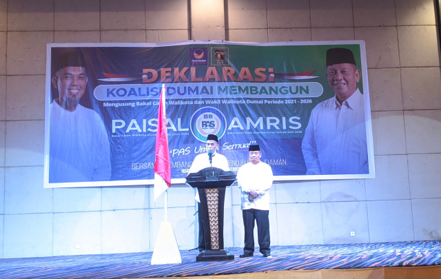 Pasangan PAS Lakukan Deklarasi Untuk Maju Pada Pilkada 2020 