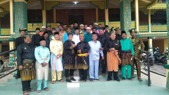 Cucu Datuk Laksmana Silaturahmi ke LAM Dumai