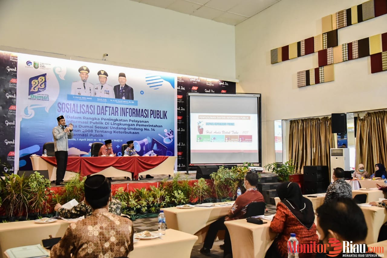 Diskominfo Dumai Gelar Sosialisasi Daftar Informasi Publik