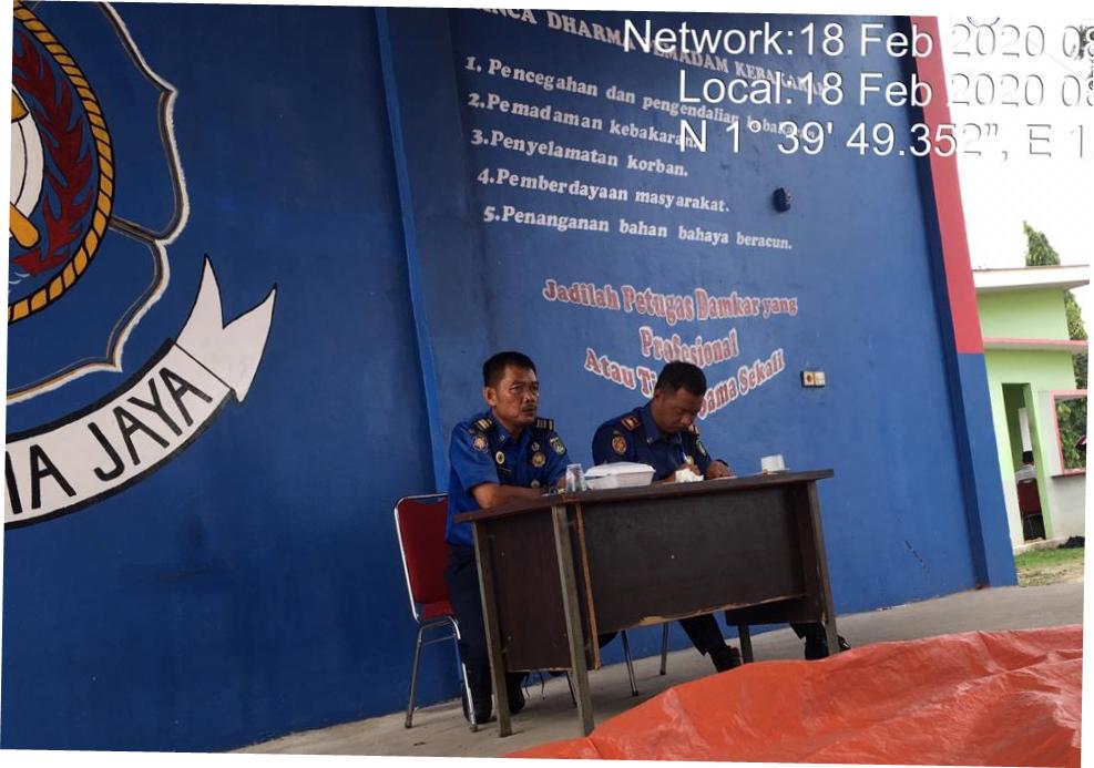 Rapat Evaluasi Damkar Dumai Tahun 2020