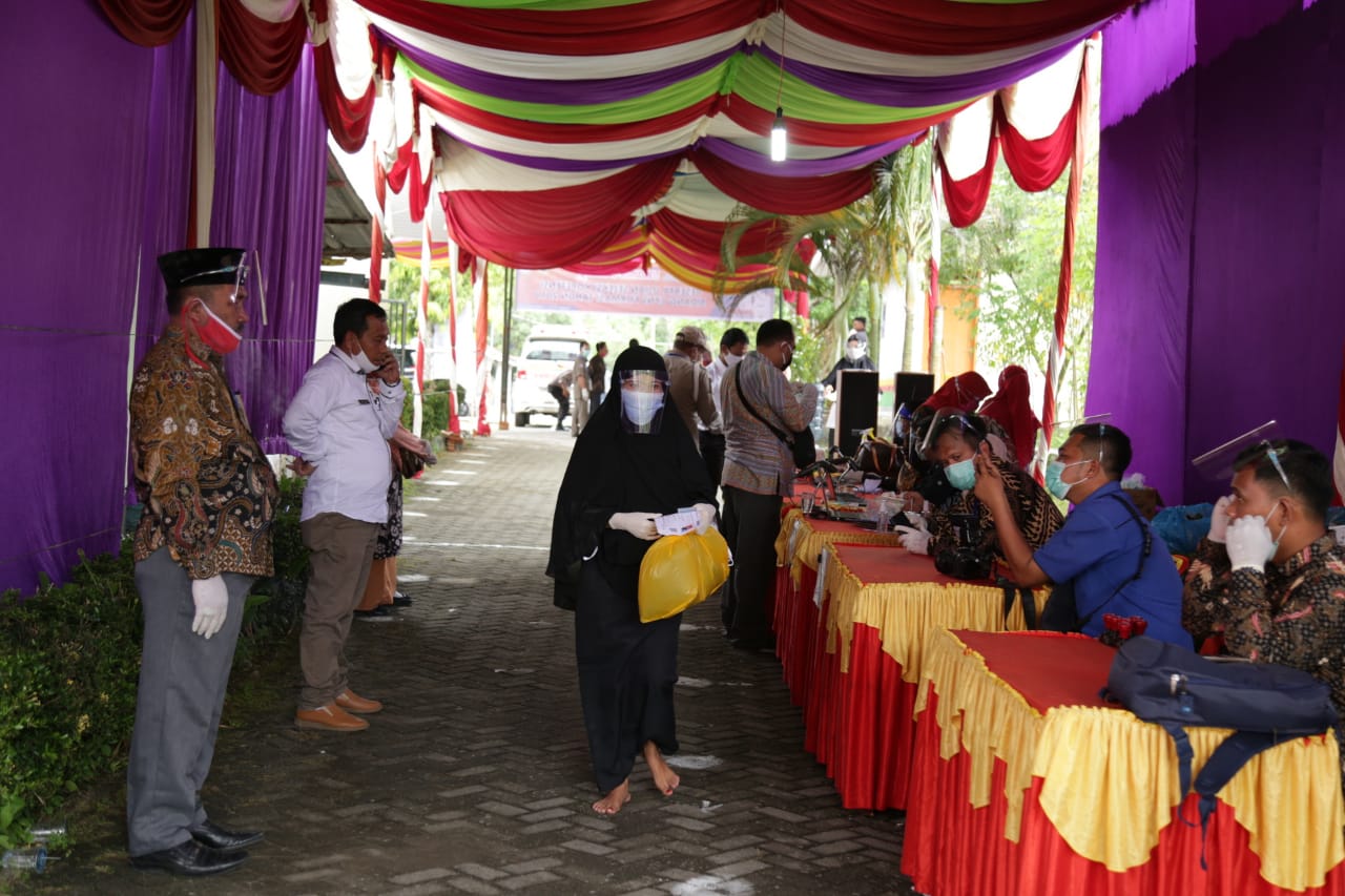 219 Peserta Asal Labuhanbatu Ikuti Ujian Seleksi Kompetensi Bidang CPNS Tahun 2019