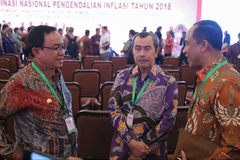 Bupati Inhil Hadiri Rakornas TPID Ke-7
