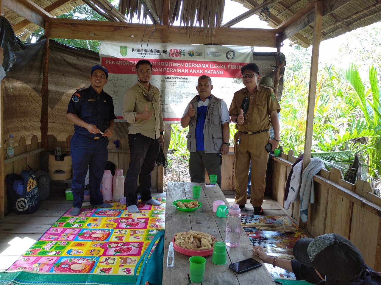 Empat LPHD Kuindra Patroli Gabungan di Sungai di Kecamatan Kuindra