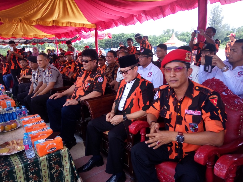 Pelantikan Akbar 30 Pimpinan Ranting PP Se Kota Dumai Berjalan Dengan Sukses
