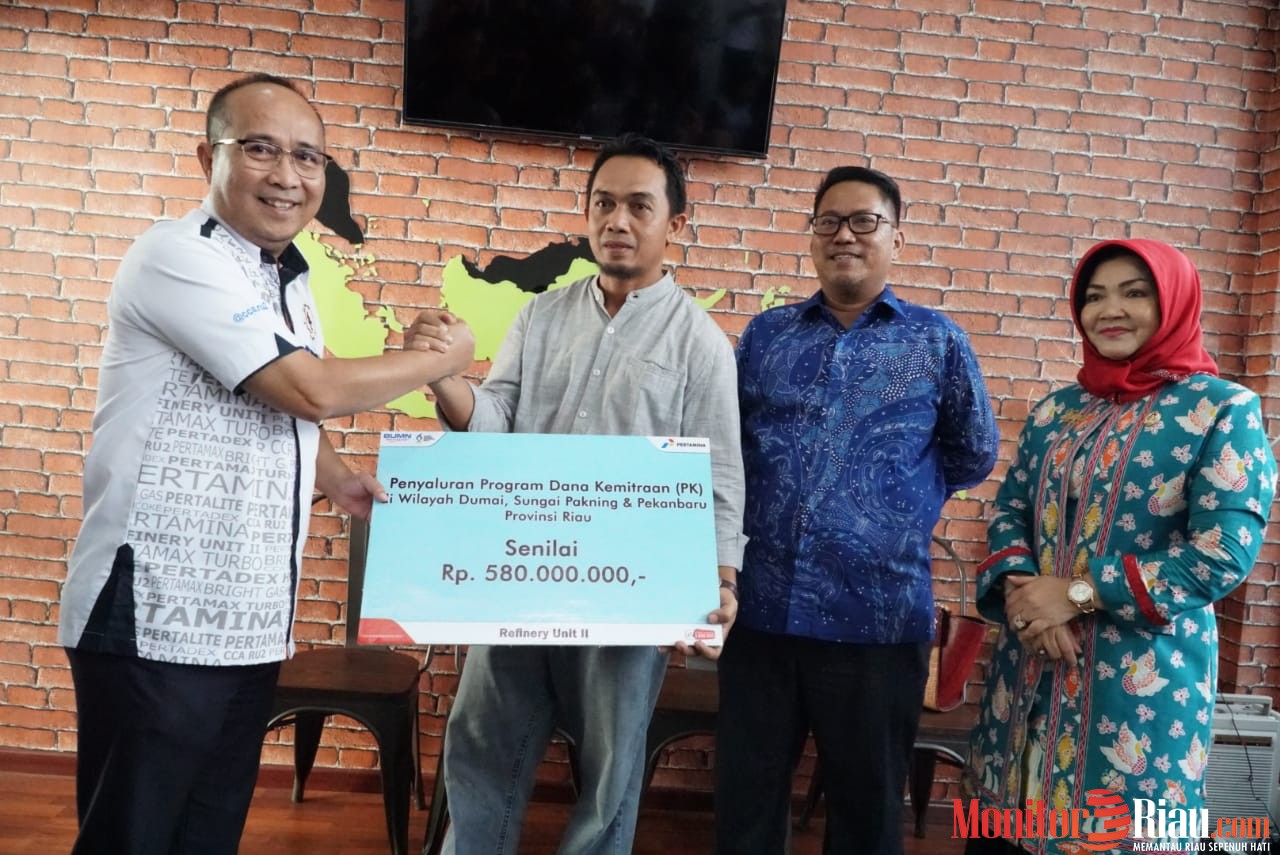 Pertamina Salurkan Rp. 580 Juta Dana Program Kemitraan