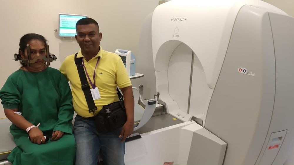 Semangat Haslindawati Melawan Tumor Otak