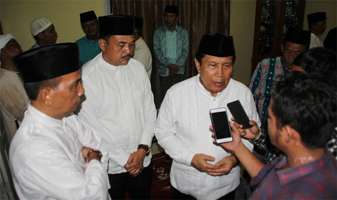 Sukiman Wajibkan Pegawai Pemkab Rohul Sholat Ashar Berjamaah