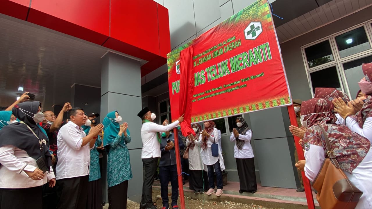 Resmikan Puskesmas untuk Tingkatkan Standar Kesehatan Bagi Warga Kurang Mampu