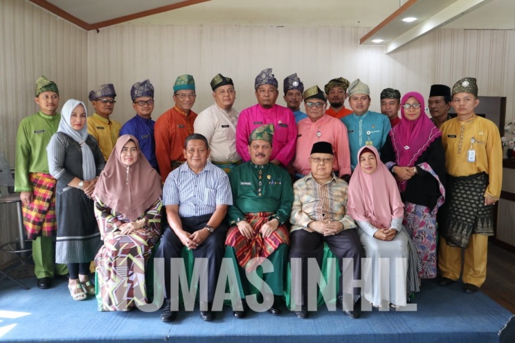Sekda Inhil Hadiri Pelepasan Purna Tugas Staf Ahli Bupati