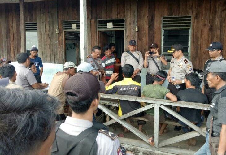 Persoalan Gaji, Wilayah PT RSUP Teluk Belengkong Inhil Rusuh Hingga Luka-luka