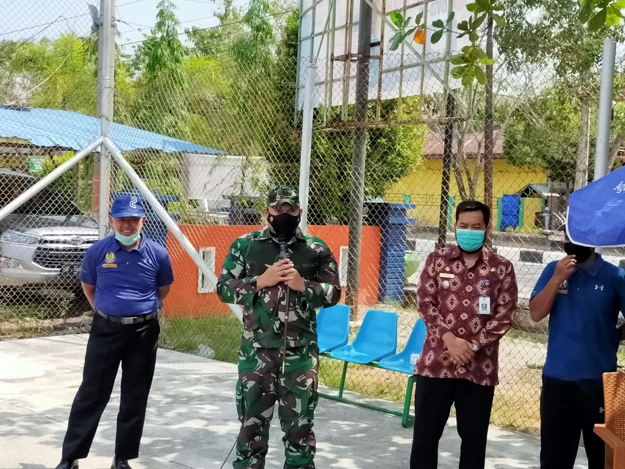 Dandim 0320/Dumai Melepas Atlet Tennis Junior Kota Dumai