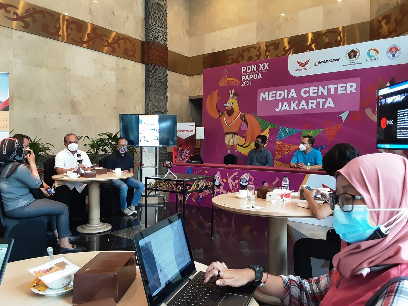 Dukung PON XX, EQUINOC Berbagung Dengan Sportbloc