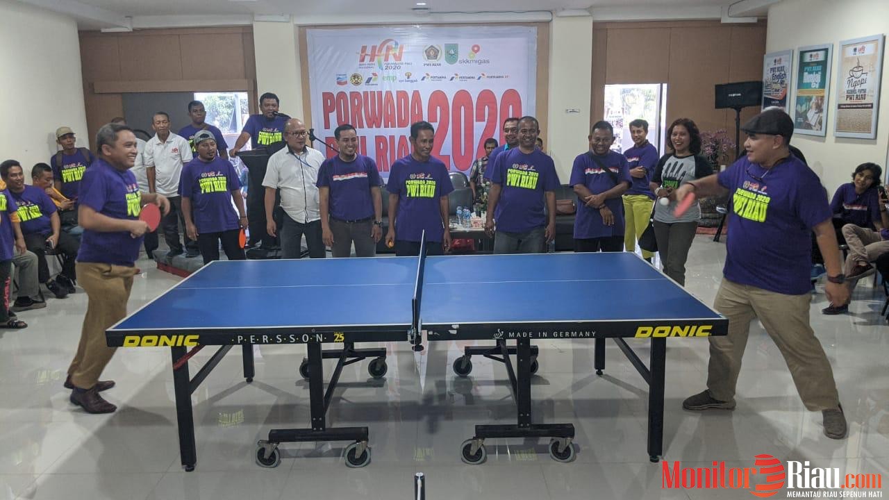 Berikut Daftar Pemenang Porwada Riau Cabor Tenis Meja 2020