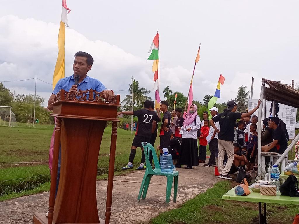 Ketua PWI Bengkalis Hadiri Partai Final PSKB Cup I