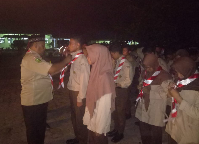 Saka Wira  Kartika  Kodim 0320/Dumai Terima  203 Anggota Baru