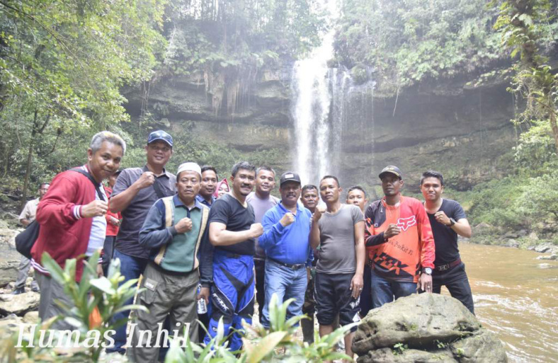 Pemkab Inhil Kunjungi Objek Wisata Air Terjun 86
